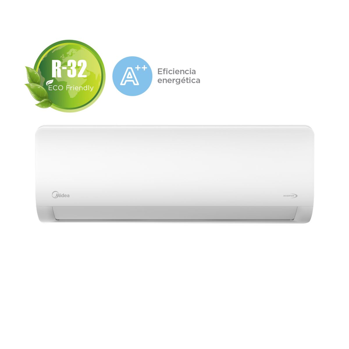 Aire Acondicionado Midea Inverter 3600w Frio Calor R32 - https://hyo.com.ar
