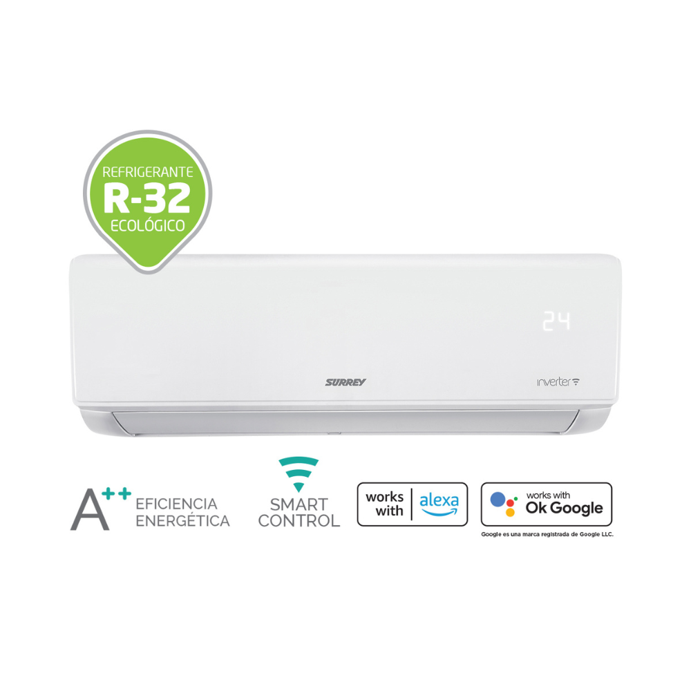 Aire Acondicionado Surrey On/off 4601 Frigorías Frío Calor R32 - https://hyo.com.ar